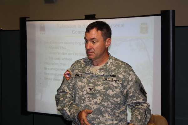 In June, Col. Mark E. Powell, USA, addresses the chapter on the nuance of moving an Army headquarters unit and all of its communication needs.